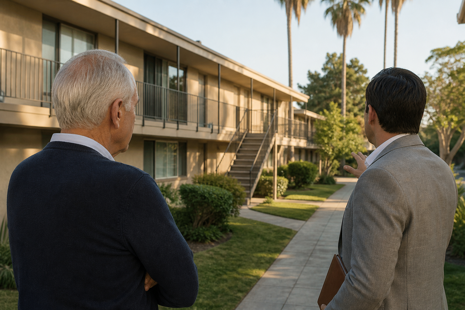 when to sell apartment building SoCal due diligence